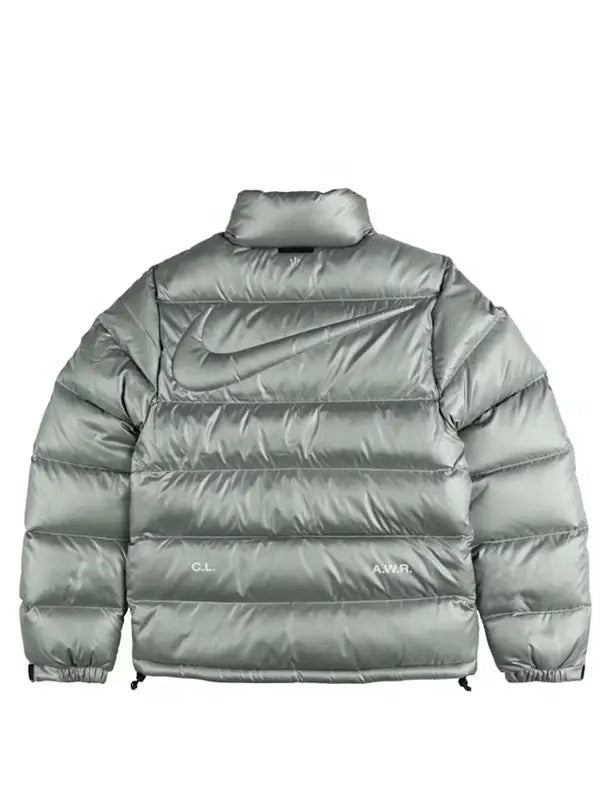 Puffer Jacket Nike x Nocta Prata