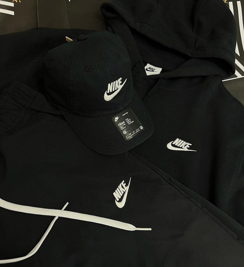 Conjunto NK Club + Boné Nike H86