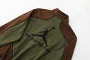 Supreme x Jordan Tricot Track Jacket Olive