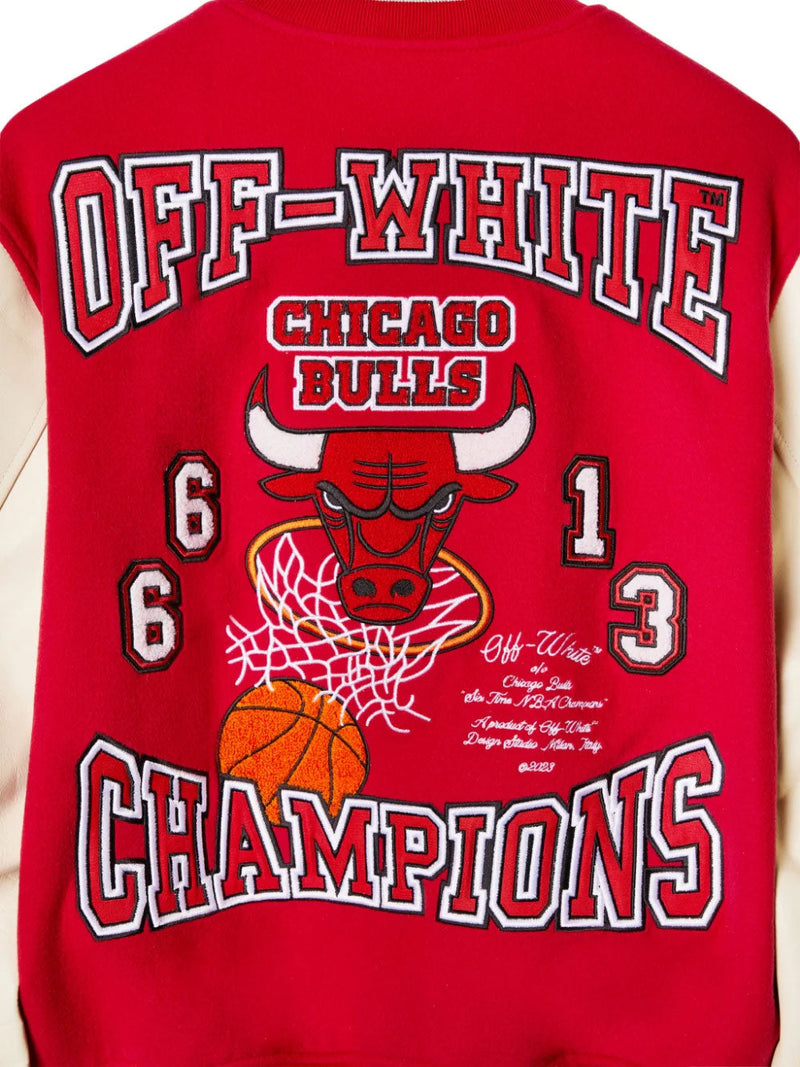 Off-White Bulls Varsity Jacket