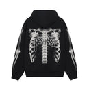 STUSSY FW23 RIB GAGE ZIP HOODIE
