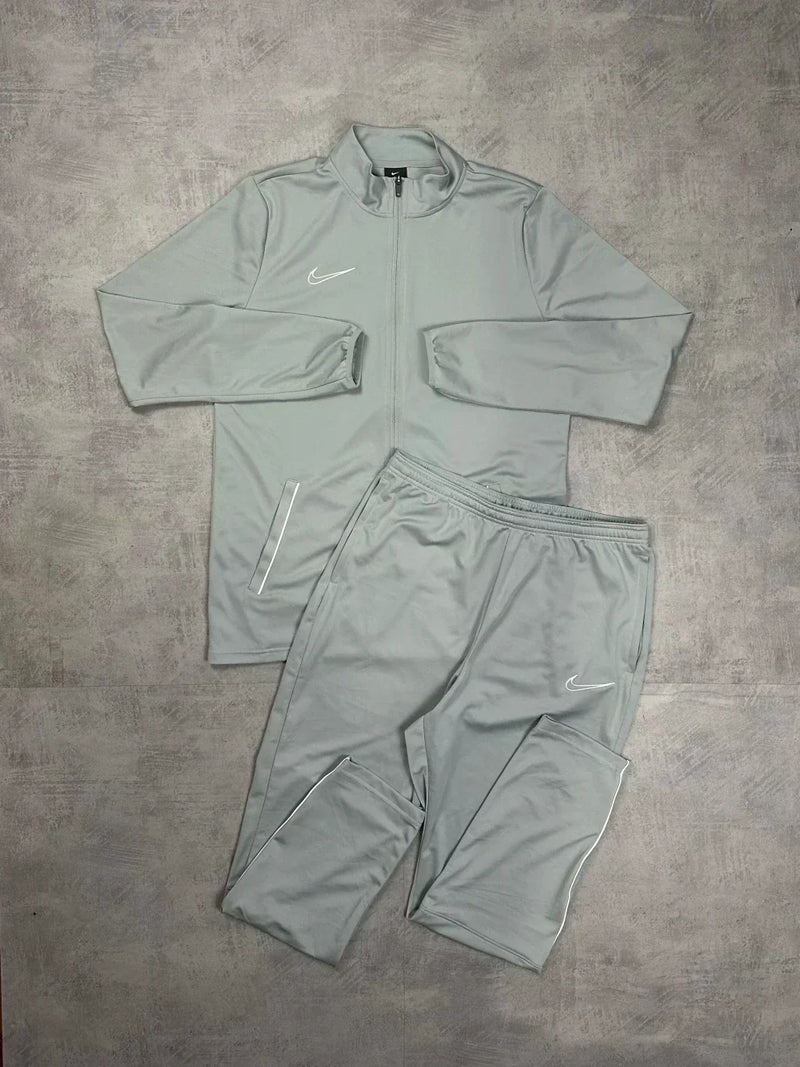 Conjunto NK Dri-Fit 2021 (Cinza e Branco)