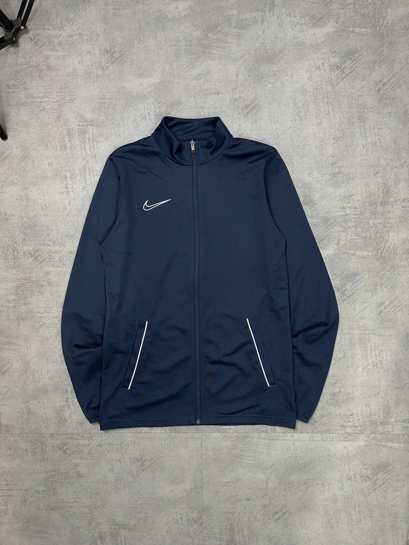 Conjunto NK Dri-Fit 2021 (Azul Escuro e Branco)